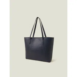 Accessorize London Women'S Navy Blue Colour Block Tote Bag image 3