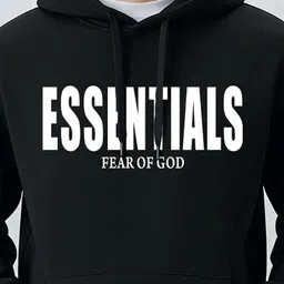 MaverIQ Men Typography Printed Hooded Sweatshirt image 5