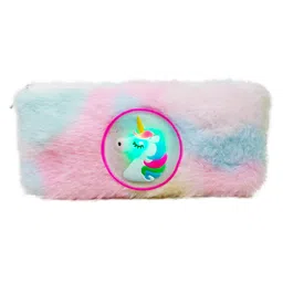 Parteet Premium Quality Unicorn Light Fur Pouch with Zipper Lock and Birthday Party Return Gift For Kids-picture-13