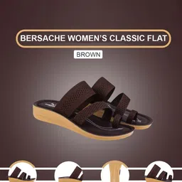 BERSACHE Women Open Toe Flats image 4