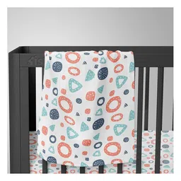 1st Step 3 Ply Muslin Blanket- White image 4