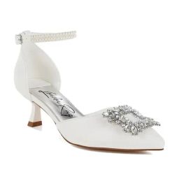 London Rag Women's White Ankle Strap Sandals-picture-44