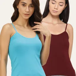 Lady Lyka Multicolor Camisole (Pack of 2) image 1