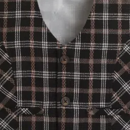 Ministitch Boys Black Cotton Chequered Waistcoat image 4