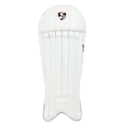 SG White Club Wicketkeeping Legguards for Junior image 1