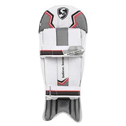 SG White Club Wicketkeeping Legguards for Junior image 2