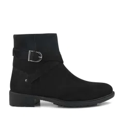 Clog London Women's Black Casual Booties image 2
