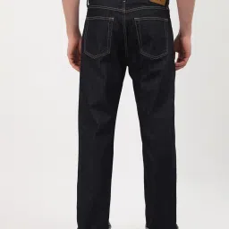 Calvin Klein Blue Cotton Regular Fit Jeans image 2