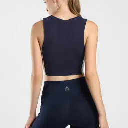 Reebok Navy Cotton Bralette Bra image 2