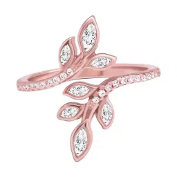 GIVA 925 Sterling Silver Rose Gold Ring for Women-image-92