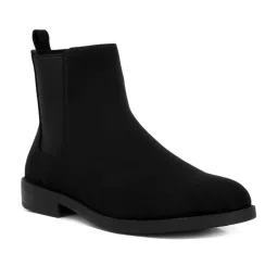London Rag Women's Black Chelsea Boots image 2