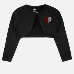 Kiddopanti Black & White Regular Shrugs2 Shrug image 2