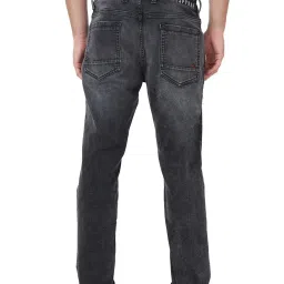 Spykar Black Cotton Regular Fit Jeans image 2