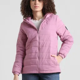 Only Pink Regular Fit Puffer Jacket image 2
