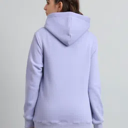 GRIFFEL Purple Printed Hoodie image 2