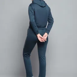 Rock.it Teal Blue Regular Fit Printed Tracksuits image 2