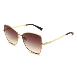 SCOTT Brown Rectangular Sunglasses for Women image 2
