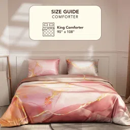 Stoa Paris Louvre Multicolor Polyester 300 TC 150 GSM King Size Comforter image 2