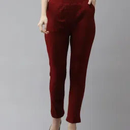 Cayman Maroon Regular fit Trousers-picture-11