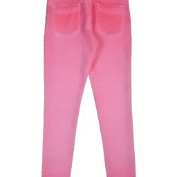 Gini & Jony Kids Pink Washed Jeans image 2