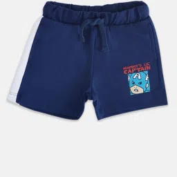 Pantaloons Baby Navy Printed Shorts image 1