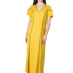 PATRORNA Mustard Nighty image 1