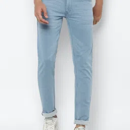 Allen Solly Blue Cotton Skinny Fit Jeans image 1