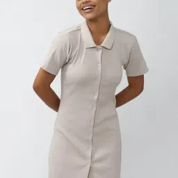 Forever 21 Off White Shirt Dress-picture-19