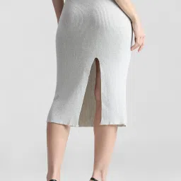 Only White Midi Skirt image 2