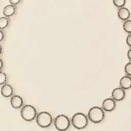 Jaypore Silver Clasp Necklace image 2