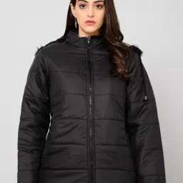 Cantabil Black Puffer Jacket-image-43