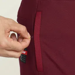 XYXX Scarlet Red Regular fit Joggers image 4