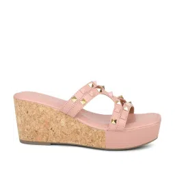 Inc.5 Women's Peach Casual Wedges image 1