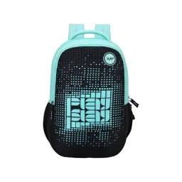 Skybags 38 Cyan Blue & Black Backpack-picture-12