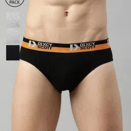 Dixcy Scott Originals Multi Cotton Regular Fit Briefs - Pack Of 4 image 1