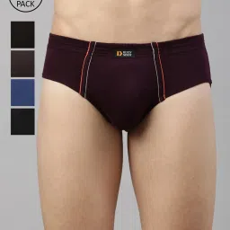 Dixcy Scott Originals Multi Cotton Regular Fit Briefs - Pack Of 5 image 1