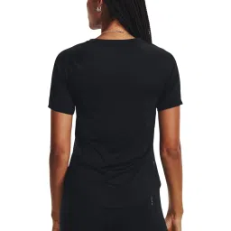 UNDER ARMOUR Black Slim Fit Sports T-Shirt image 2