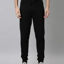 Dixcy Scott Maximus Black Cotton Regular Fit Joggers image 1