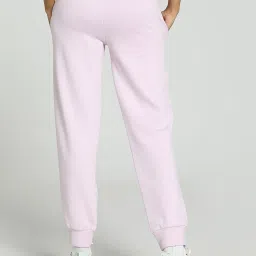 Puma Lilac Printed Sports Joggers image 2
