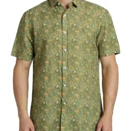 Simon Carter London Olive Regular Fit Shirt-picture-13