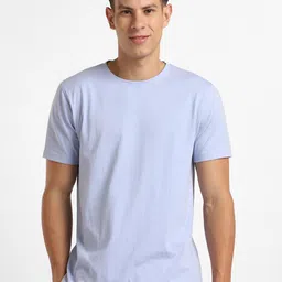 NOBERO Round Neck Cotton T-shirt-image-45