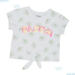 Pantaloons Junior Girls Snow White Printed T- Shirt-image-52
