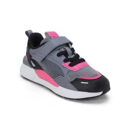 Puma Kids RS 3.0 Synth Pop Tile Grey & Black Casual Sneakers image 2