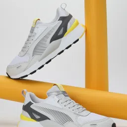 Puma Men's RS 3.0 Synth Pop Ash Grey Casual Sneakers image 1