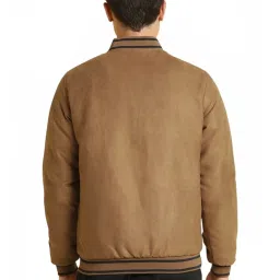 Allen Solly Brown Regular Fit Bomber Jacket image 2