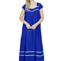 PATRORNA Royal Blue Nighty image 1