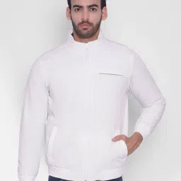 Crimsoune Club White Regular Fit Jacket image 1
