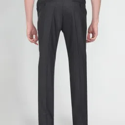 Arrow Grey Melange Regular Fit Trousers image 2