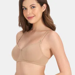 Amante Sandalwood Non Wired Non Padded Full Coverage Bra image 3