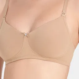 Amante Sandalwood Non Wired Non Padded Full Coverage Bra image 4